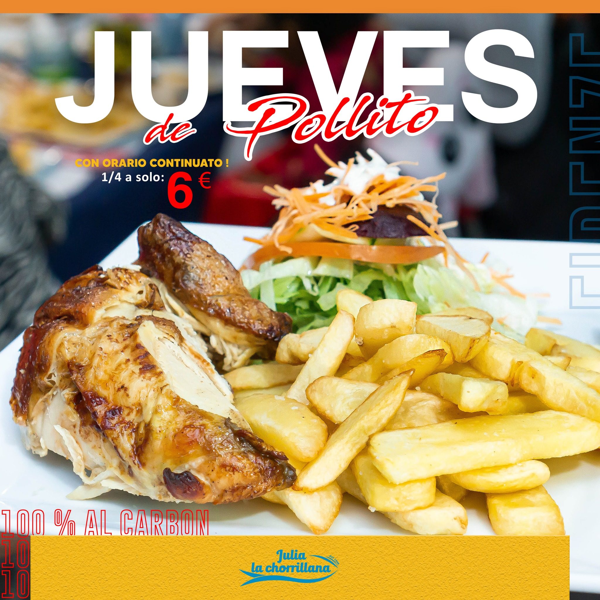 JUEVES DE POLLITO OFERTA